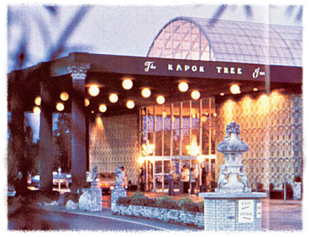 The kapok tree itself was a popular attraction in the Forties and Fifties. (Photo courtesy of benzplace.com)
